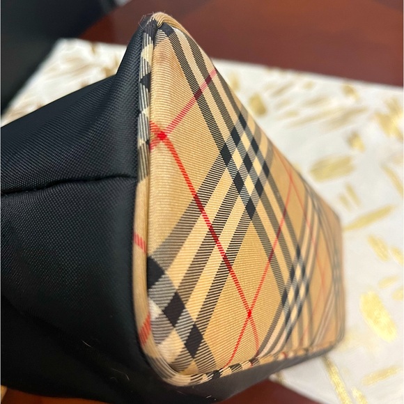 Burberry Blue Label Handbag Nova Check Black - Picture 6 of 12